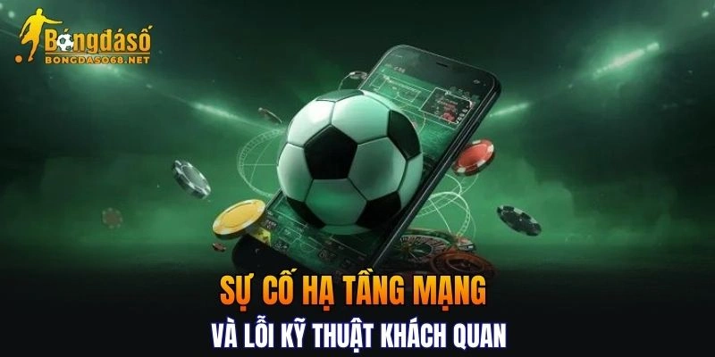 Miễn trừ đối với sự cố hạ tầng mạng và lỗi kỹ thuật khách quan