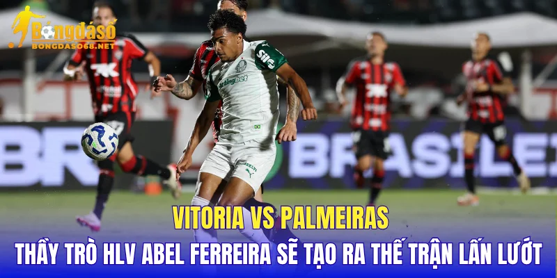 Vitoria vs Palmeiras thầy trò HLV Abel Ferreira sẽ tạo ra thế trận lấn lướt
